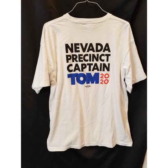 Graphic T- Shirt Tie Tom 2020 Presidential Precinct Captain 2XL - Picture 4 of 5